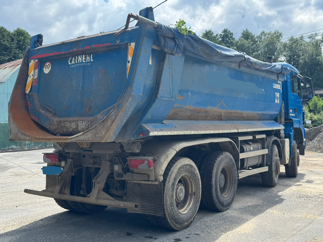 MAN TGS 35.440 / WYWROTKA / 8X8 / TYLNOZSYPOWA / 220 TYS KM / 2015 / E5 - Camião basculante: foto 4 MAN TGS 35.440 / WYWROTKA / 8X8 / TYLNOZSYPOWA / 220 TYS KM / 2015 / E5 - Camião basculante: foto 4