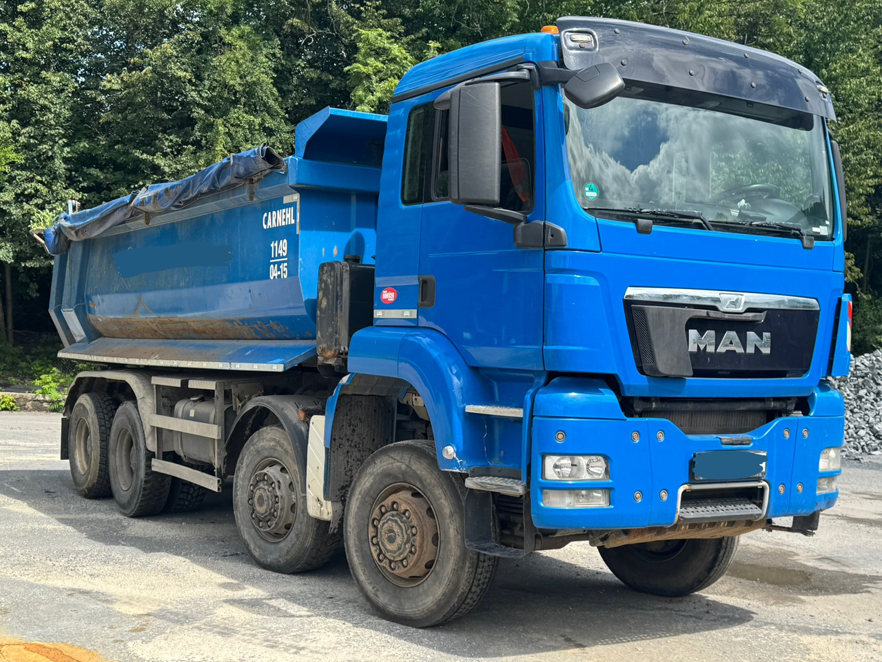 MAN TGS 35.440 / WYWROTKA / 8X8 / TYLNOZSYPOWA / 220 TYS KM / 2015 / E5 - Camião basculante: foto 1 MAN TGS 35.440 / WYWROTKA / 8X8 / TYLNOZSYPOWA / 220 TYS KM / 2015 / E5 - Camião basculante: foto 1