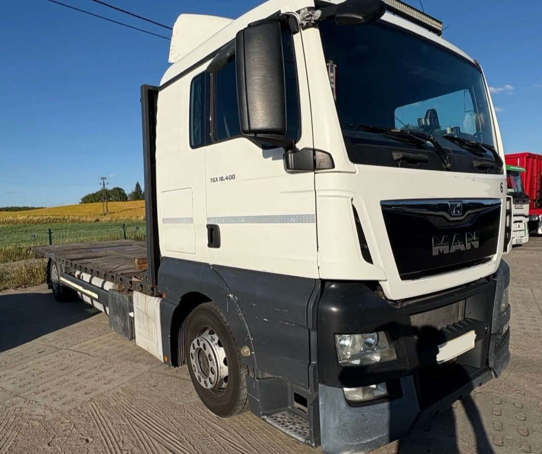 MAN TGX 18.400 / PLATFORMA / 630 TYŚ KM / 2015 ROK / SYPIALKA - Camião de caixa aberta/ Plataforma: foto 1 MAN TGX 18.400 / PLATFORMA / 630 TYŚ KM / 2015 ROK / SYPIALKA - Camião de caixa aberta/ Plataforma: foto 1