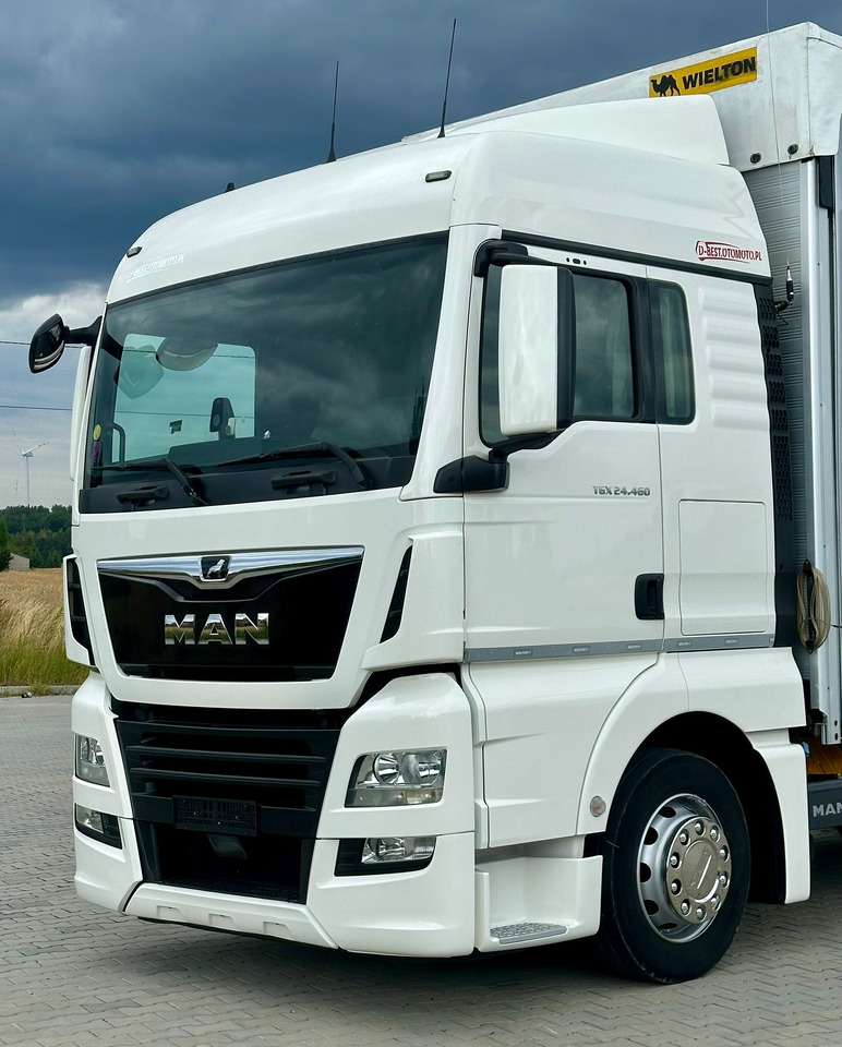 Camião de lona MAN TGX 26.460 / ZESTAW PRZEJAZDOWY / 38 PALET / AUTOMAT / SYPIALKA / PRZYCZEPA WIELTON / 2019 ROK / NISKI PRZEBIEG: foto 14