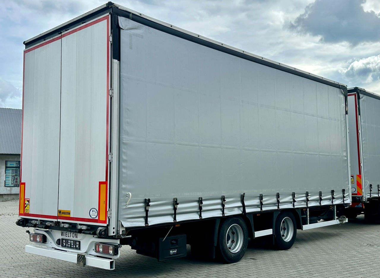 Camião de lona MAN TGX 26.460 / ZESTAW PRZEJAZDOWY / 38 PALET / AUTOMAT / SYPIALKA / PRZYCZEPA WIELTON / 2019 ROK / NISKI PRZEBIEG: foto 9