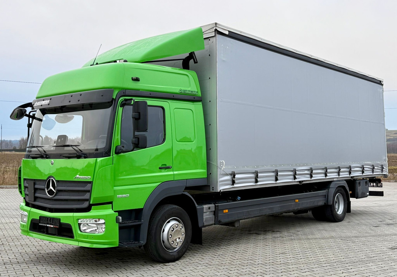 MERCEDES-BENZ ATEGO 1530 / FIRANKA / 20 EUROPALET / 8.10 M DŁUGOŚCI / 250 TYŚ KM / 2020 ROK / ZSUWANY DACH / SYPIALKA / AUTOMAT / EURO 6 - Camião de lona: foto 2 MERCEDES-BENZ ATEGO 1530 / FIRANKA / 20 EUROPALET / 8.10 M DŁUGOŚCI / 250 TYŚ KM / 2020 ROK / ZSUWANY DACH / SYPIALKA / AUTOMAT / EURO 6 - Camião de lona: foto 2