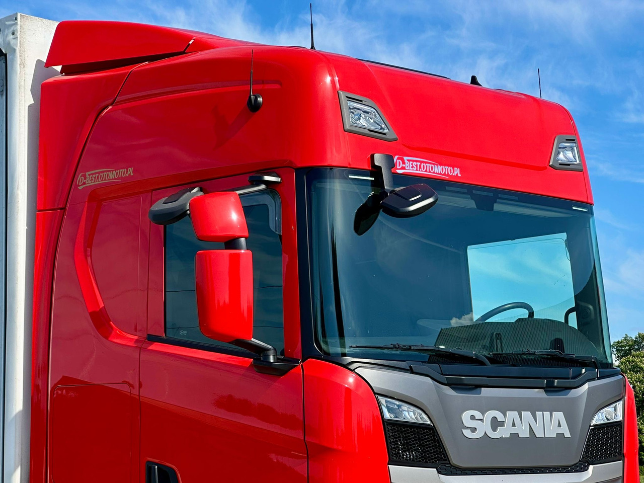 Camião de lona SCANIA R410 / FIRANKA / 21 EUROPALET / 8.5 M DŁUGOŚCI / 6x2 / PODWIESZA: foto 12
