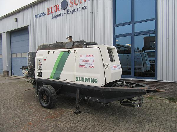 2013 SCHWING SP 2800 HDR 20 151 concrete pump - Bomba de betão estacionária: foto 1 2013 SCHWING SP 2800 HDR 20 151 concrete pump - Bomba de betão estacionária: foto 1