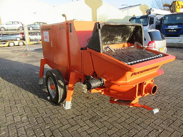 2014 PUTZMEISTER BSA 1005 DC concrete pump - Bomba de betão estacionária: foto 4 2014 PUTZMEISTER BSA 1005 DC concrete pump - Bomba de betão estacionária: foto 4