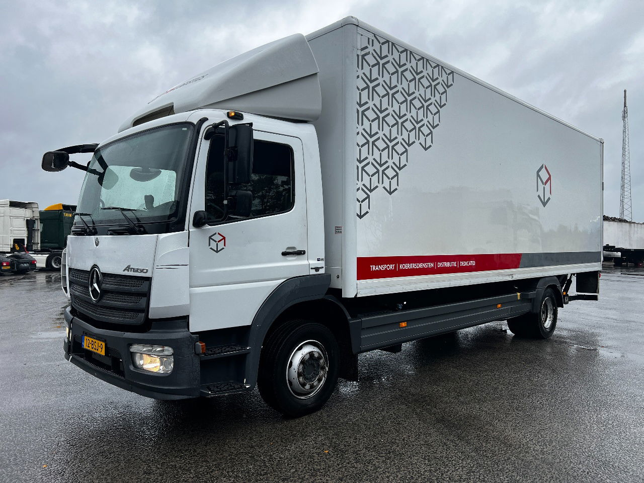 Mercedes-Benz Atego 1218 Euro 6, Full steel suspension - Camião furgão: foto 1 Mercedes-Benz Atego 1218 Euro 6, Full steel suspension - Camião furgão: foto 1