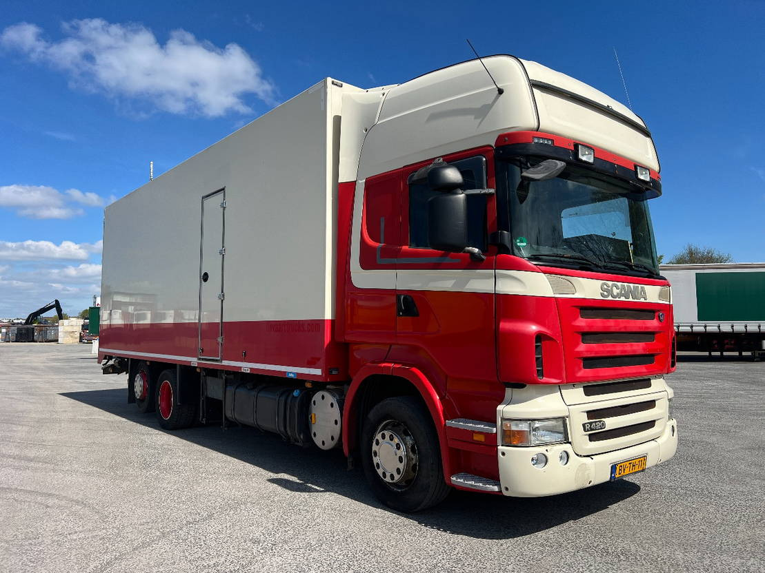 Scania R420 Topline 6x2, Retarder - Camião furgão: foto 2 Scania R420 Topline 6x2, Retarder - Camião furgão: foto 2