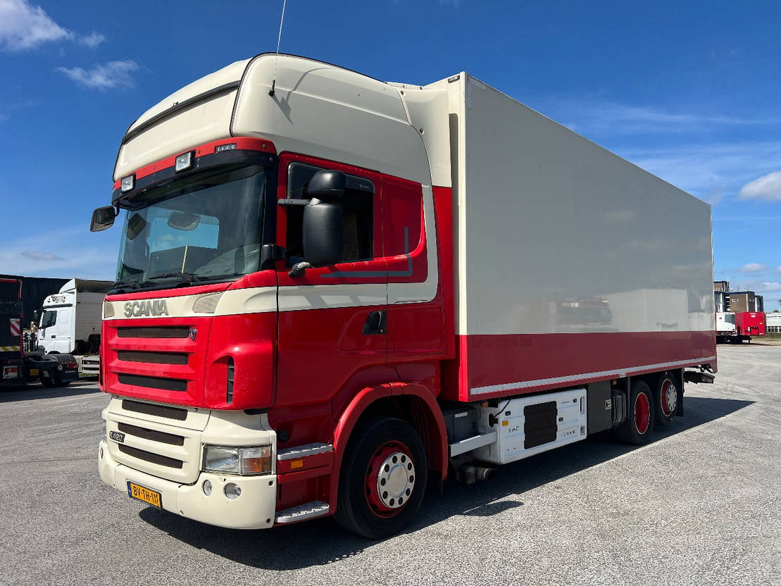 Scania R420 Topline 6x2, Retarder - Camião furgão: foto 1 Scania R420 Topline 6x2, Retarder - Camião furgão: foto 1