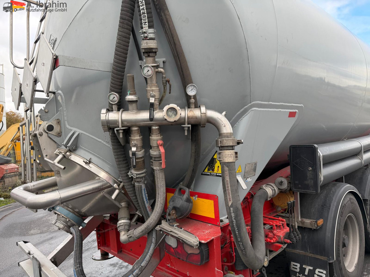 Feldbinder KIP 57.3 Kippsilo | 57 m³ | Scheibenbremse| 24V Hydr. - Semirreboque silo: foto 2 Feldbinder KIP 57.3 Kippsilo | 57 m³ | Scheibenbremse| 24V Hydr. - Semirreboque silo: foto 2