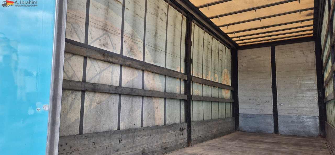 Reboque de lona Fliegl ZPS 182 Edscha, Schiebeplane, Bordwande innenliegend: foto 13