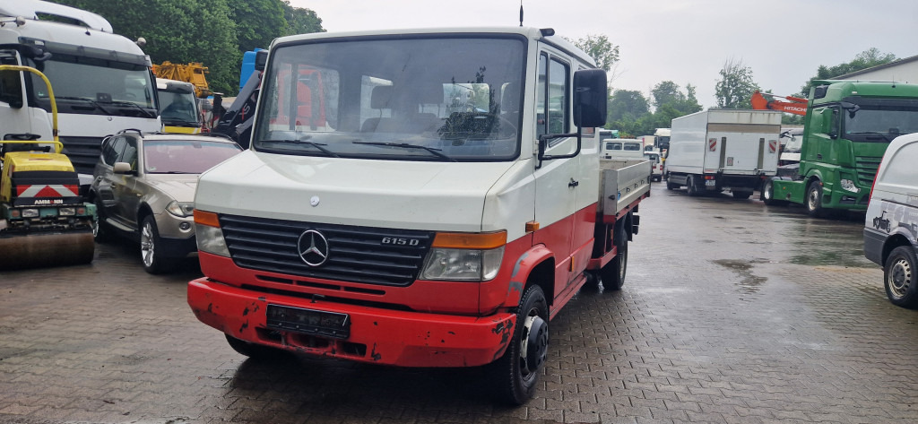 Carrinha de caixa aberta, Carrinha cabine dupla Mercedes-Benz 615D Doka Pritsche, Zustand gut: foto 6