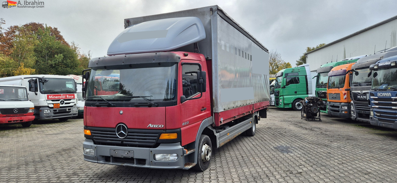Mercedes-Benz 823 LBW | Radstand 4900 mm | 7.2 m Pritsche Klima | 3 Pedals - Carrinha de lona: foto 1 Mercedes-Benz 823 LBW | Radstand 4900 mm | 7.2 m Pritsche Klima | 3 Pedals - Carrinha de lona: foto 1