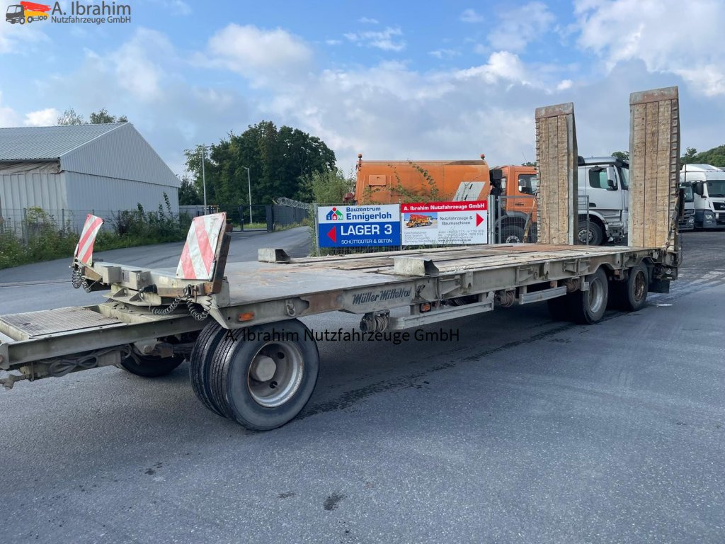 Müller-Mitteltal PT 30,0 Profi Rostfrei, Zustand gut Tieflader Normal, verzinkt, - Reboque baixa: foto 1 Müller-Mitteltal PT 30,0 Profi Rostfrei, Zustand gut Tieflader Normal, verzinkt, - Reboque baixa: foto 1