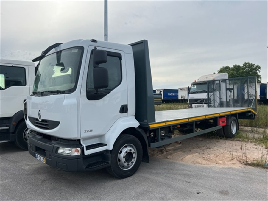 Renault Midlum - Camião de caixa aberta/ Plataforma: foto 2 Renault Midlum - Camião de caixa aberta/ Plataforma: foto 2