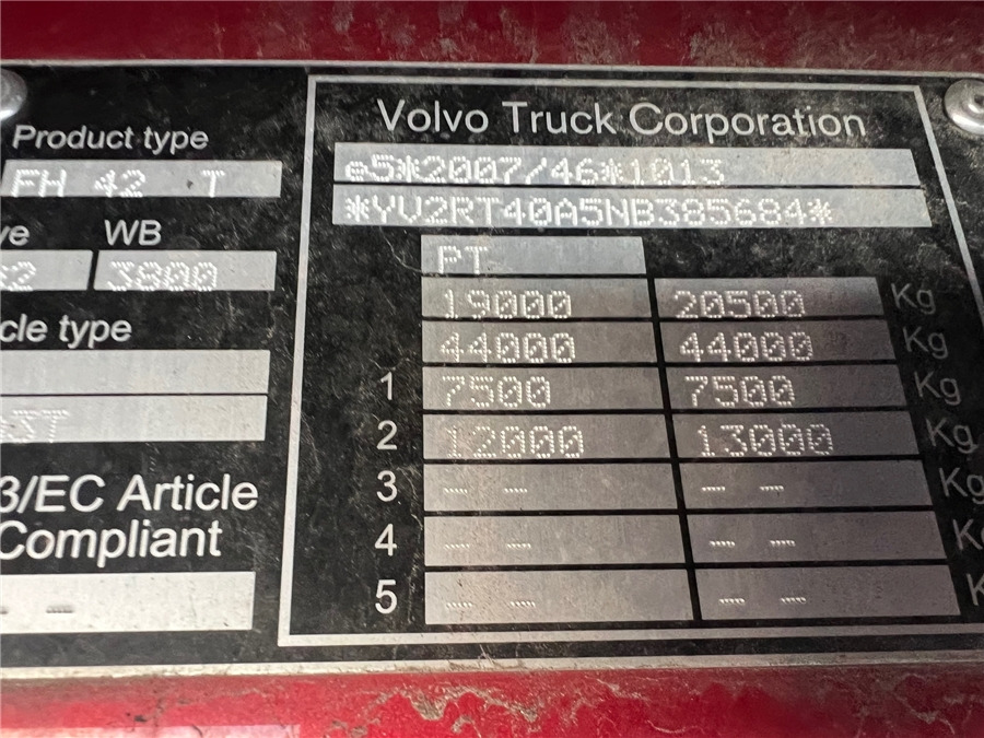 Tractor Volvo FH500/RETARDER/PCOOL: foto 12