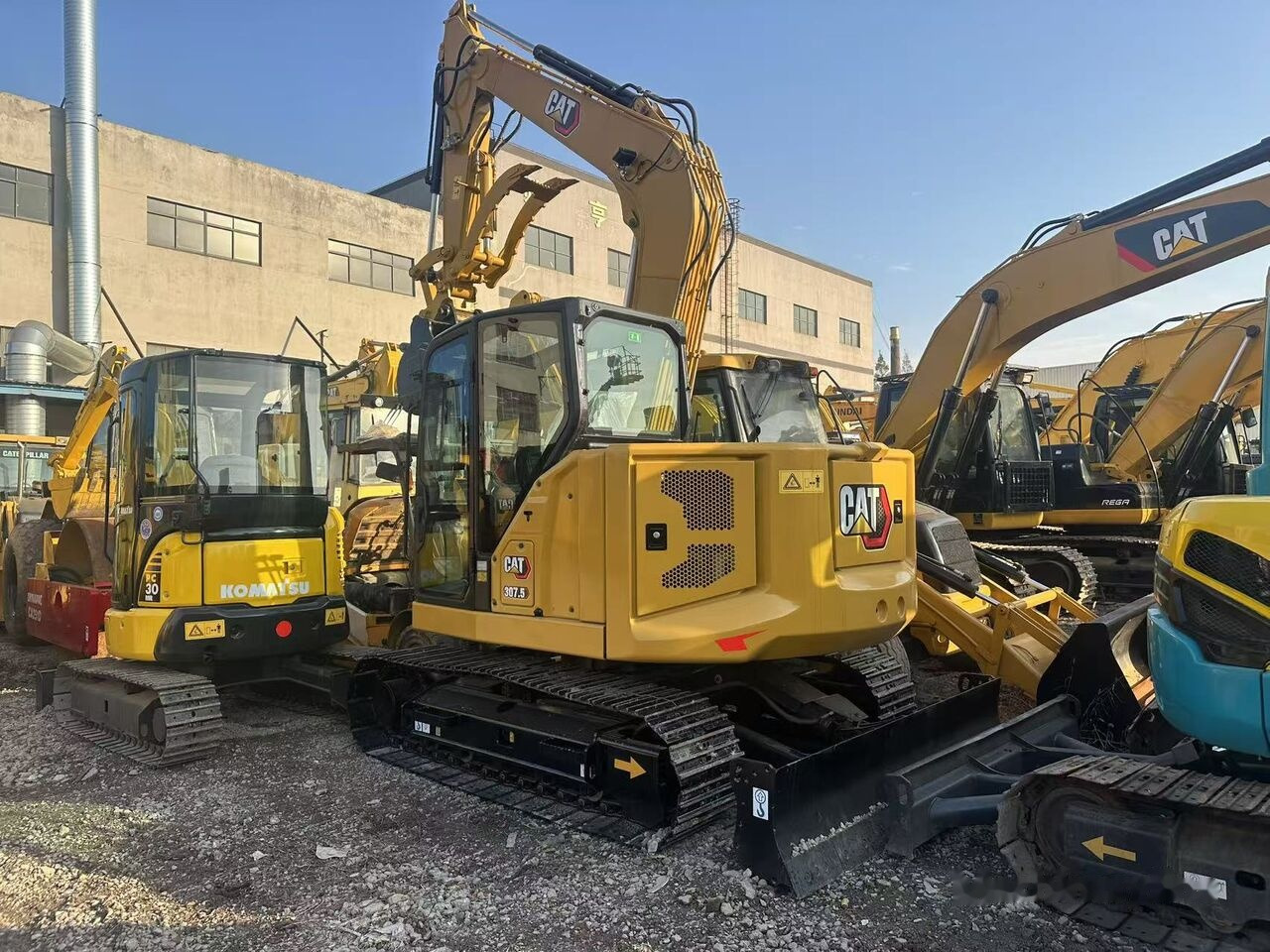 Caterpillar 307.5 - Escavadora de rastos: foto 5 Caterpillar 307.5 - Escavadora de rastos: foto 5