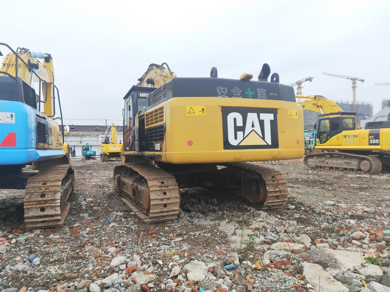 Escavadora de rastos Caterpillar 349DL: foto 6