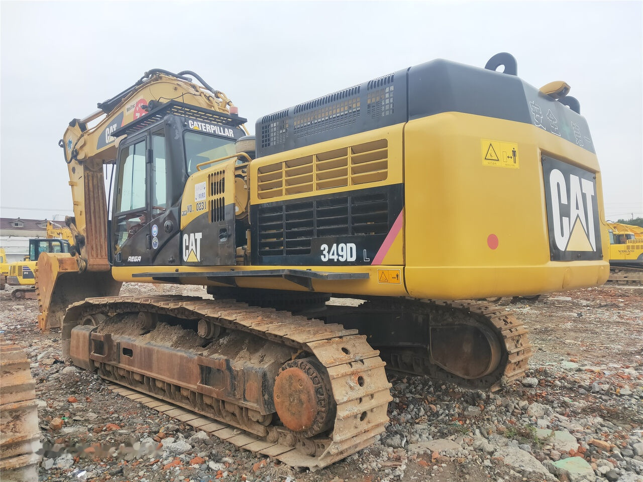 Escavadora de rastos Caterpillar 349DL: foto 7