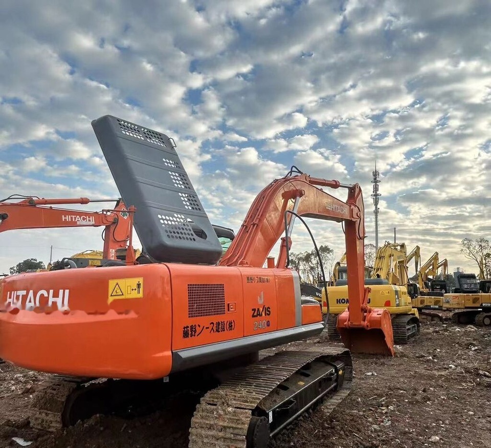 Hitachi ZX240 - Escavadora de rastos: foto 2 Hitachi ZX240 - Escavadora de rastos: foto 2