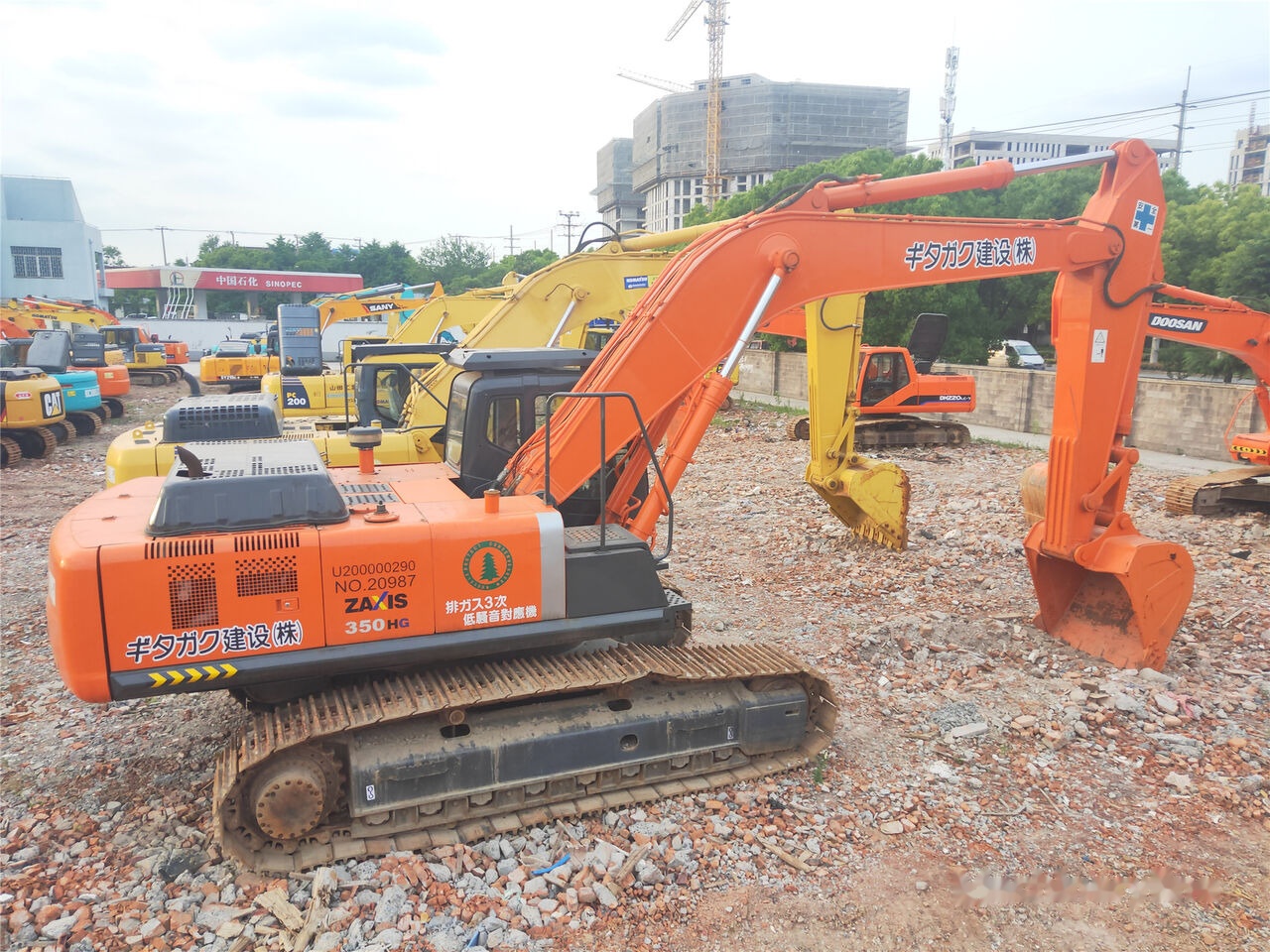 Escavadora de rastos Hitachi ZX350H-3G: foto 8