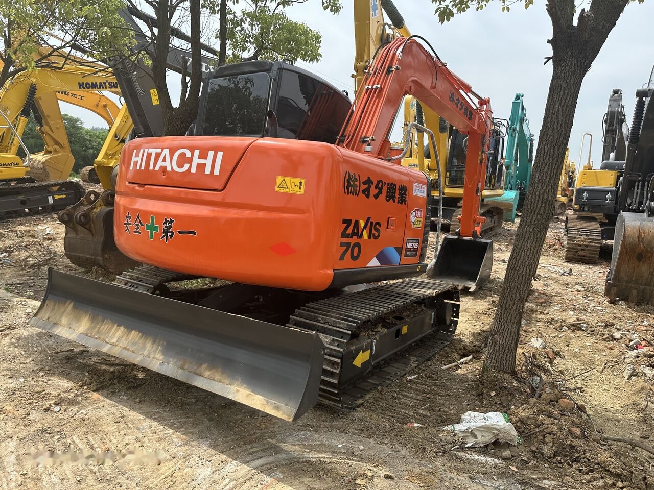 Hitachi ZX70 - Escavadora de rastos: foto 2 Hitachi ZX70 - Escavadora de rastos: foto 2
