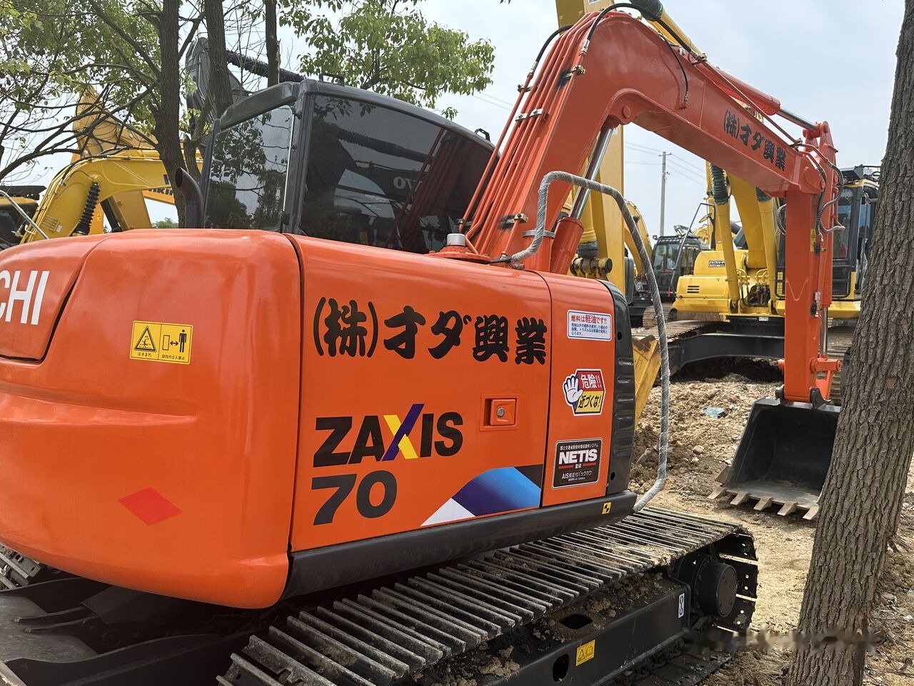 Hitachi ZX70 - Escavadora de rastos: foto 5 Hitachi ZX70 - Escavadora de rastos: foto 5