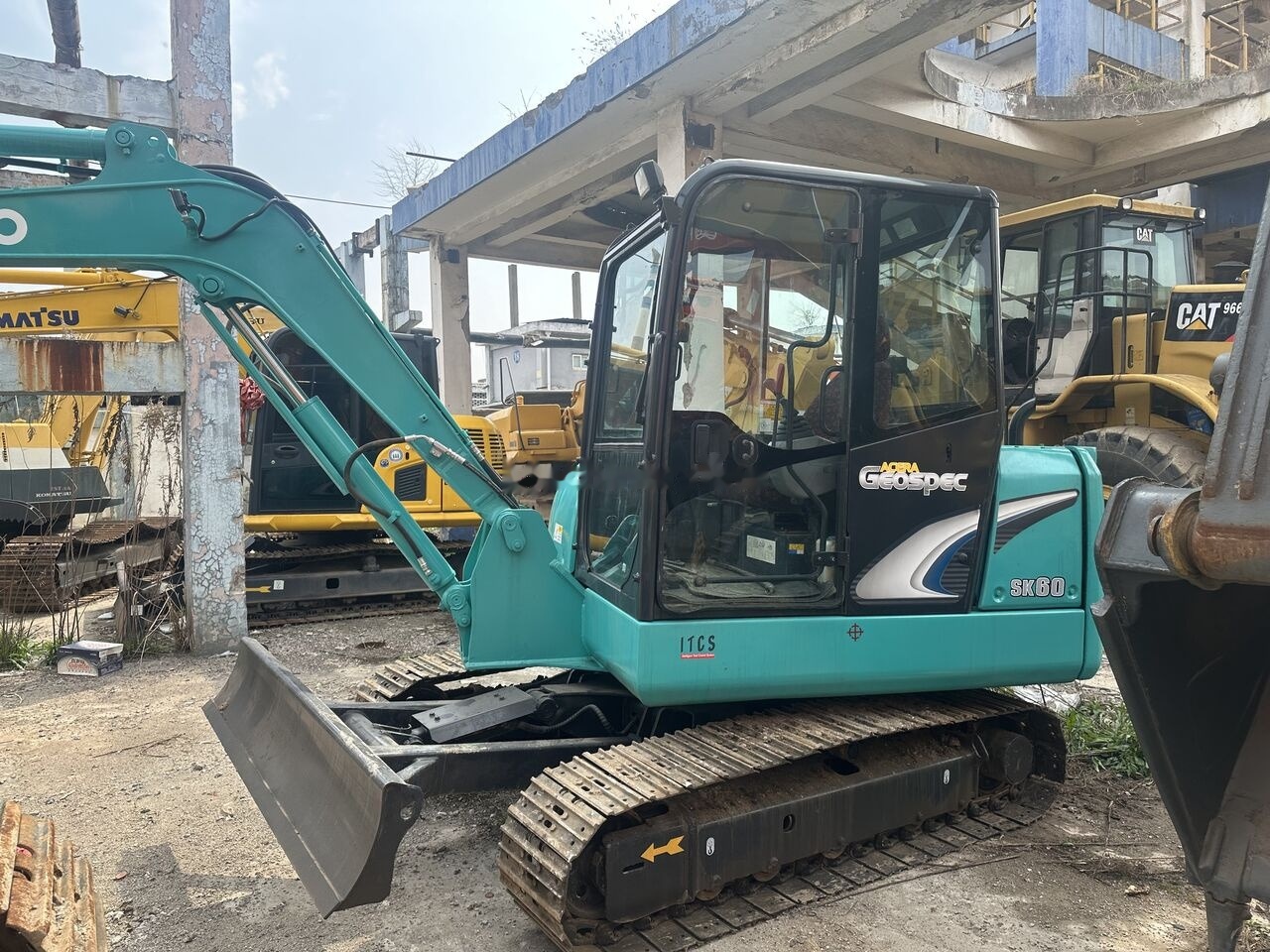 Kobelco SK60 - Mini escavadeira: foto 5 Kobelco SK60 - Mini escavadeira: foto 5