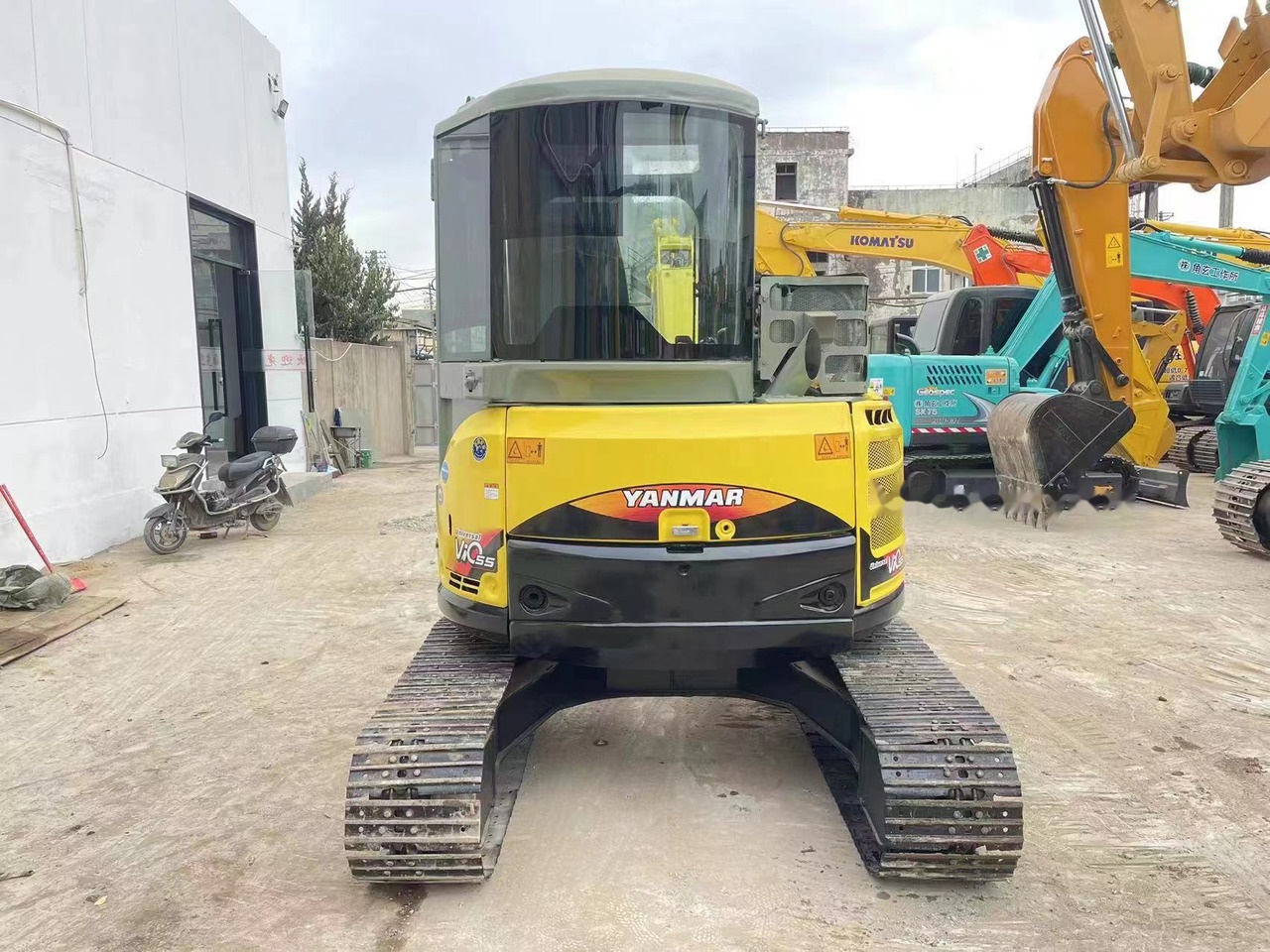 YANMAR VIO55 - Mini escavadeira: foto 3 YANMAR VIO55 - Mini escavadeira: foto 3