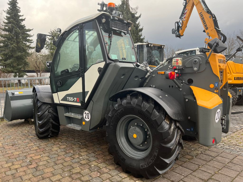 Liebherr T 55-7S Liebherr T 55-7S - Empilhador telescópico: foto 1 Liebherr T 55-7S Liebherr T 55-7S - Empilhador telescópico: foto 1