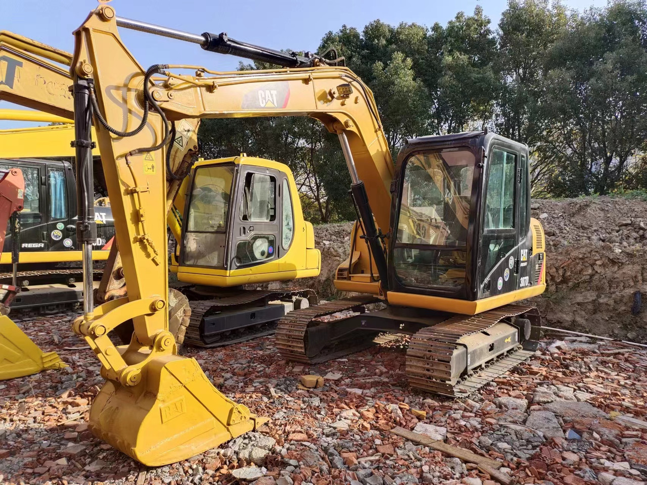 CATERPILLAR 307D - Mini escavadeira: foto 1 CATERPILLAR 307D - Mini escavadeira: foto 1