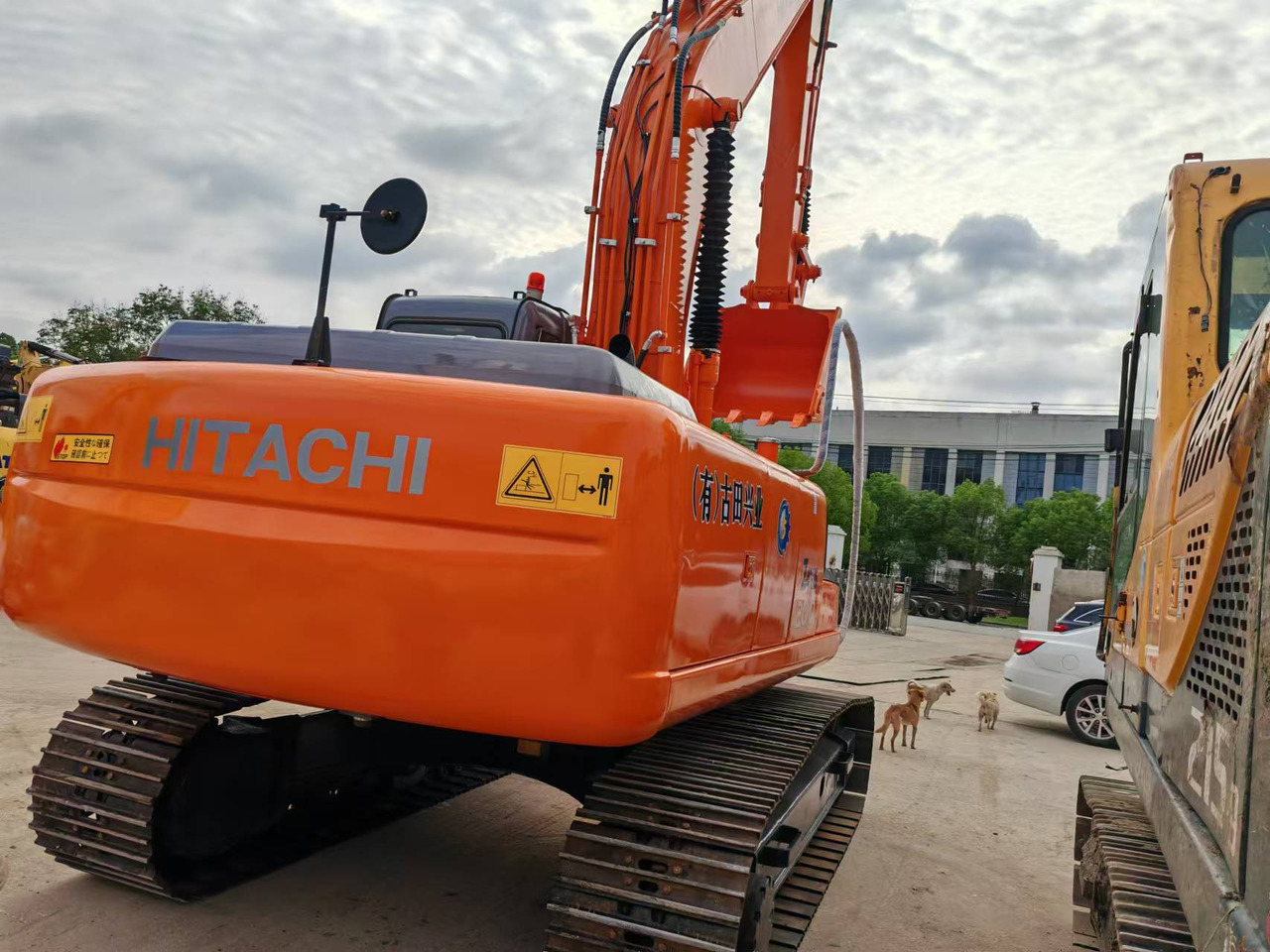 Escavadora de rastos HITACHI ZX200: foto 7