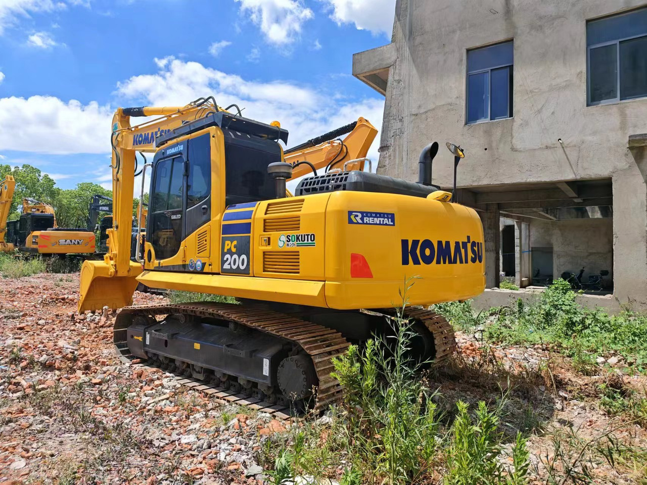 Escavadora de rastos novo KOMATSU PC200-8N1 surplus Japan PC55 PC60-7 PC200-7 PC200-8: foto 8