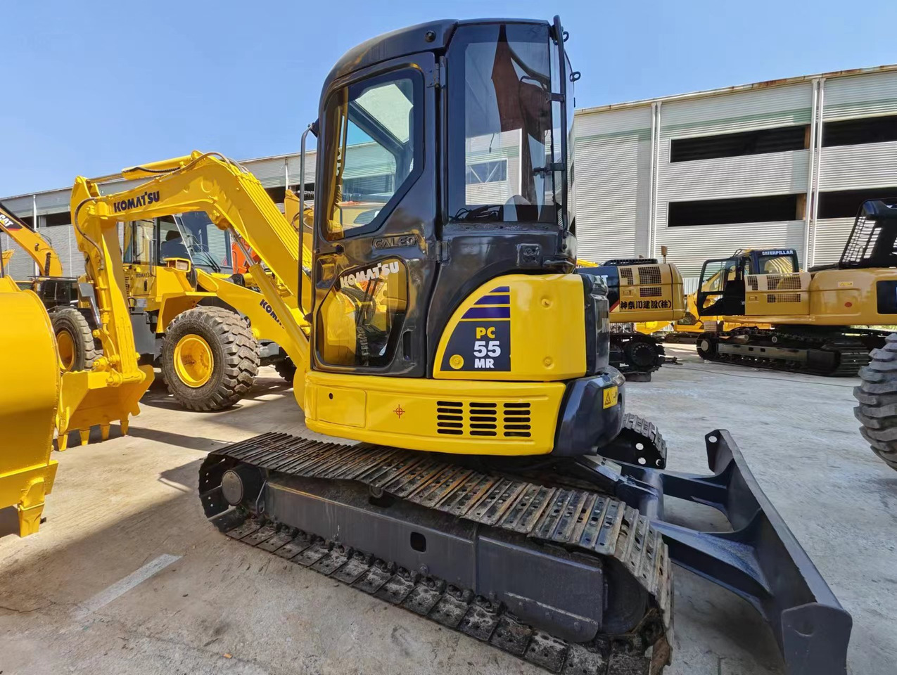 KOMATSU PC55MR - Mini escavadeira: foto 5 KOMATSU PC55MR - Mini escavadeira: foto 5
