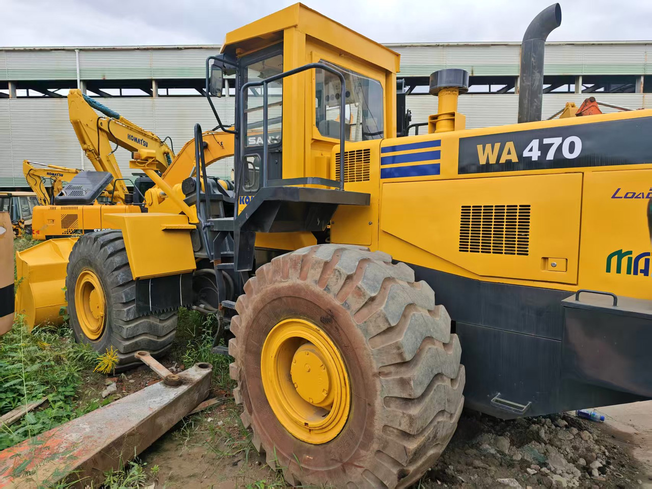 KOMATSU WA470 - Pá carregadora de rodas: foto 1 KOMATSU WA470 - Pá carregadora de rodas: foto 1