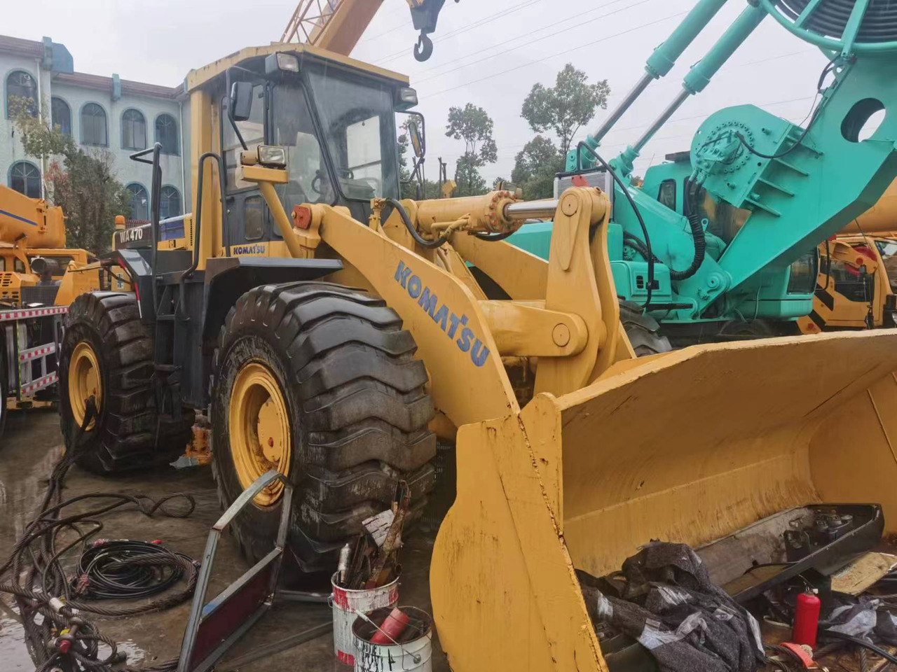 KOMATSU WA470 - Pá carregadora de rodas: foto 2 KOMATSU WA470 - Pá carregadora de rodas: foto 2