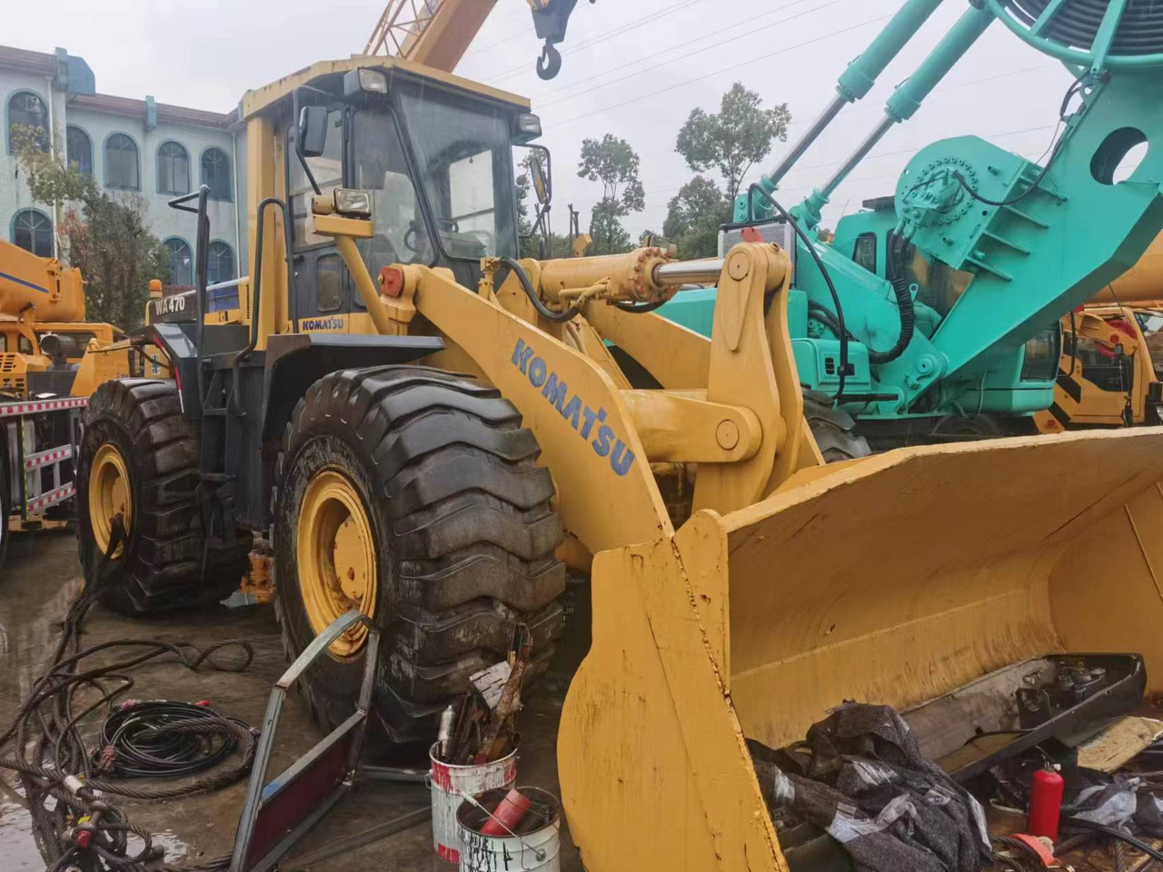 KOMATSU WA470 - Pá carregadora de rodas: foto 3 KOMATSU WA470 - Pá carregadora de rodas: foto 3