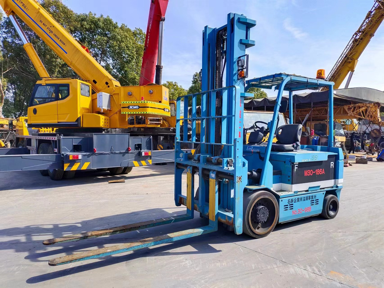TOYOTA 7FBCU55 electric forklift from Japan original - Empilhadeira elétrica: foto 5 TOYOTA 7FBCU55 electric forklift from Japan original - Empilhadeira elétrica: foto 5