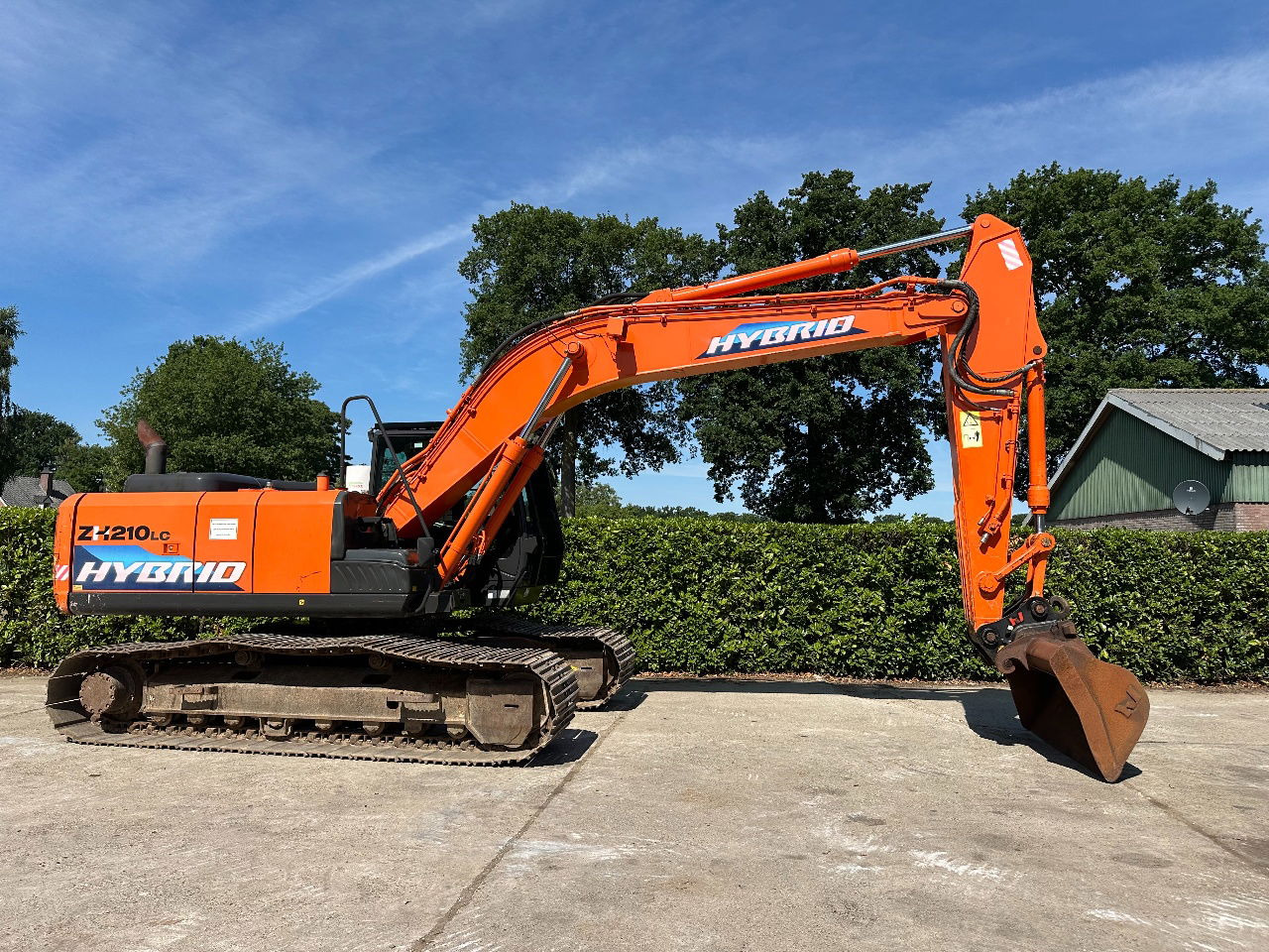 Escavadora de rastos Hitachi ZH210LC-5B: foto 7 Escavadora de rastos Hitachi ZH210LC-5B: foto 7