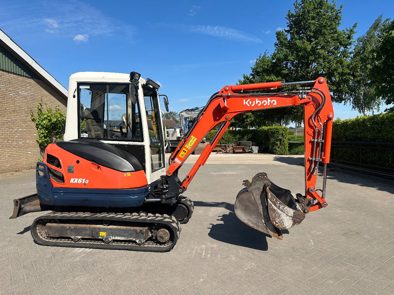 Kubota KX61-3 - Mini escavadeira: foto 4 Kubota KX61-3 - Mini escavadeira: foto 4