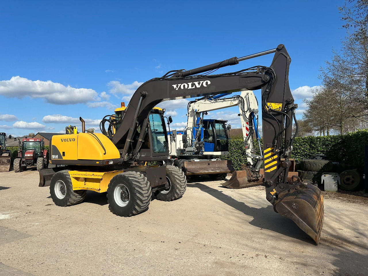 Volvo EW160 - Escavadeira de rodas: foto 4 Volvo EW160 - Escavadeira de rodas: foto 4