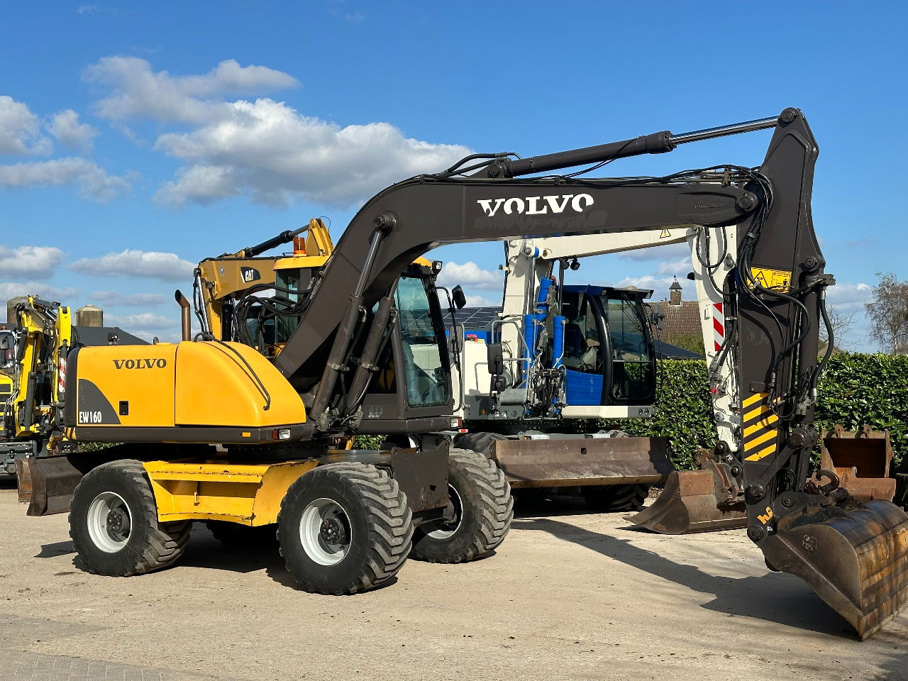 Volvo EW160 - Escavadeira de rodas: foto 5 Volvo EW160 - Escavadeira de rodas: foto 5