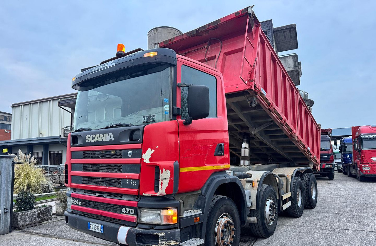 Scania R124/470 Ribaltabile 8X4 - Camião basculante: foto 3 Scania R124/470 Ribaltabile 8X4 - Camião basculante: foto 3