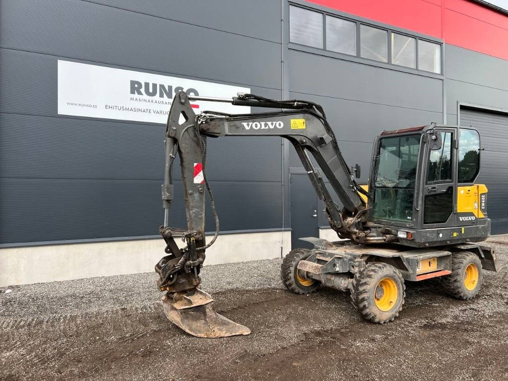 Volvo EW 60 E - Escavadeira de rodas: foto 1 Volvo EW 60 E - Escavadeira de rodas: foto 1