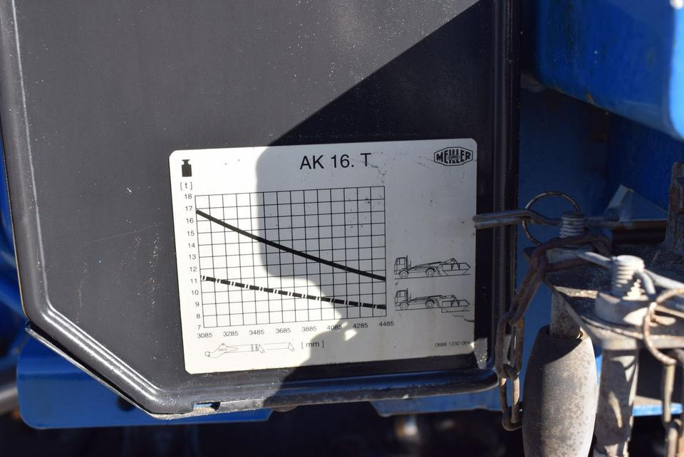 Camião multibenne DAF  XF 510 Meiller Kipper 6X2 EURO5 Fernbedienung: foto 16