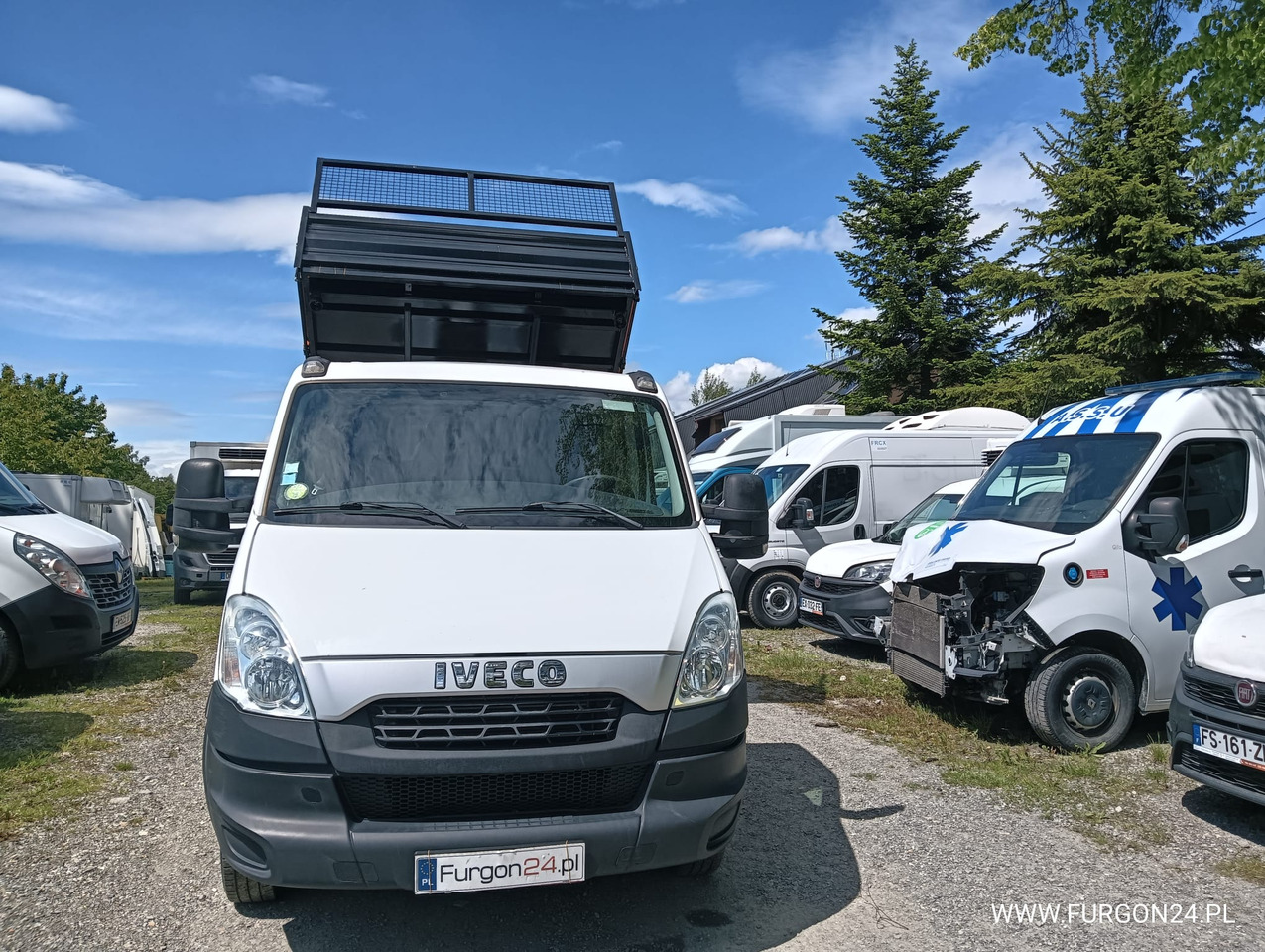 IVECO DAILY 35C13 WYWROTKA KIPER 3 STRONNY Z NAJAZDAMI NR 856 - Carrinha basculante: foto 2 IVECO DAILY 35C13 WYWROTKA KIPER 3 STRONNY Z NAJAZDAMI NR 856 - Carrinha basculante: foto 2