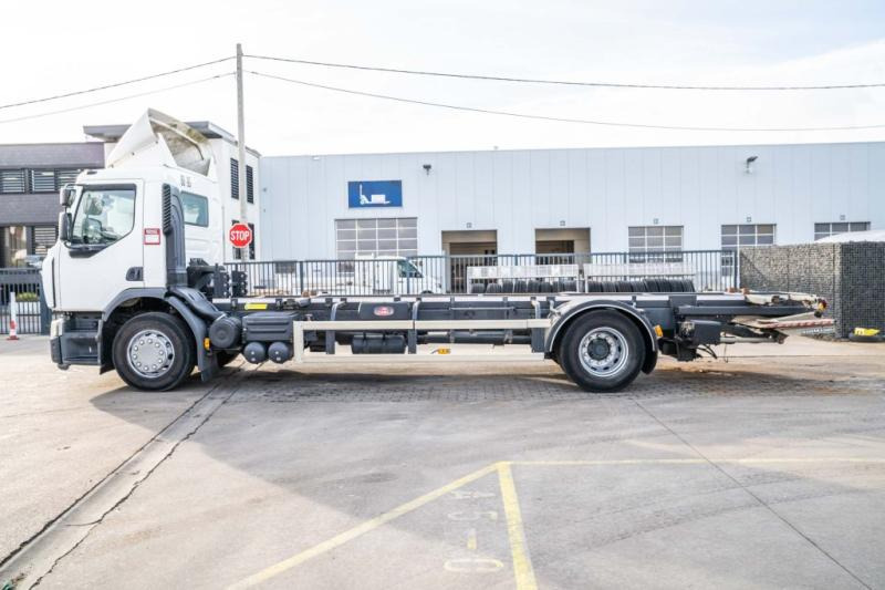 Camião transportador de contêineres/ Caixa móvel Renault D19 280 DXI+DHOLLANDIA: foto 6