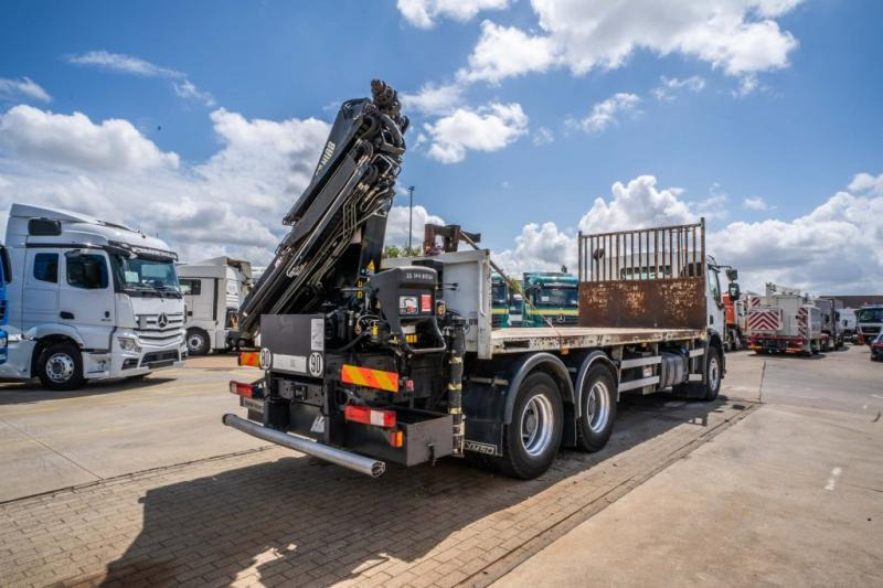 Renault LANDER 340 DXI-6X4+HIAB 14 T/m/3xhydr. - Camião de caixa aberta/ Plataforma, Camião grua: foto 4 Renault LANDER 340 DXI-6X4+HIAB 14 T/m/3xhydr. - Camião de caixa aberta/ Plataforma, Camião grua: foto 4