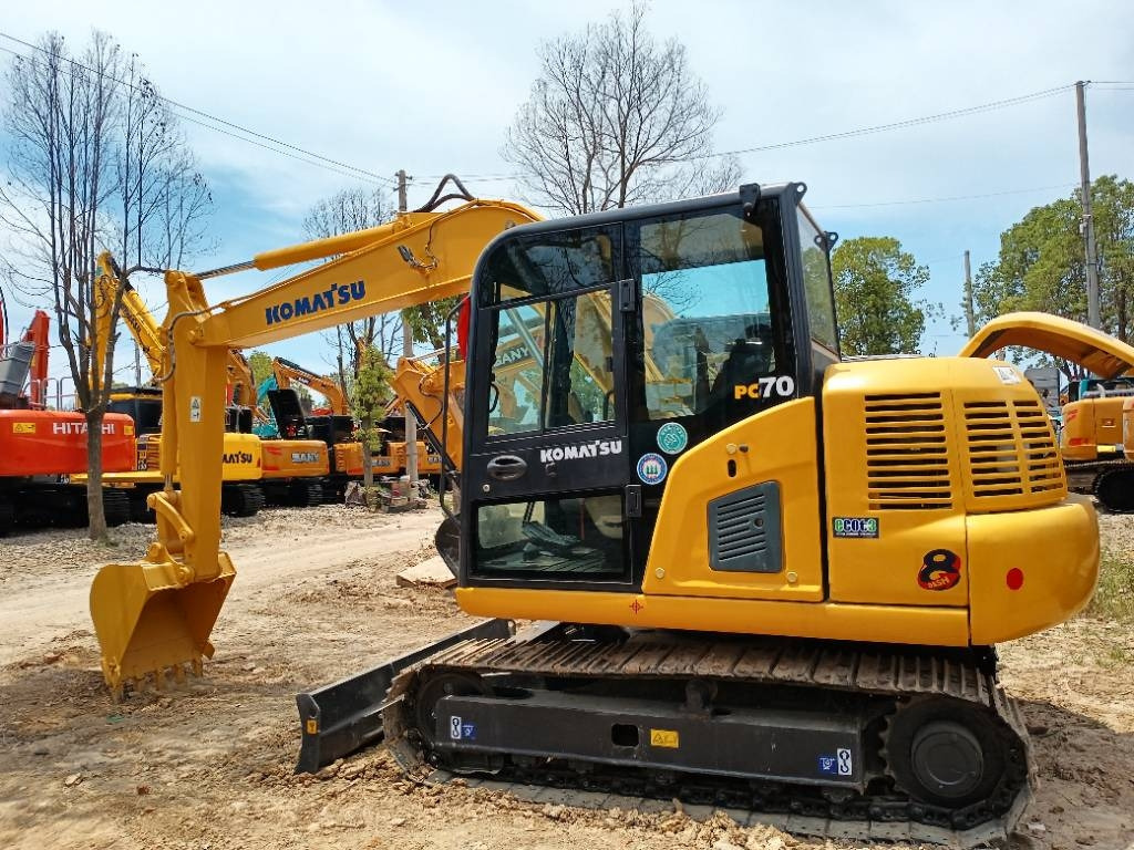 Komatsu PC 70 - Mini escavadeira: foto 1 Komatsu PC 70 - Mini escavadeira: foto 1