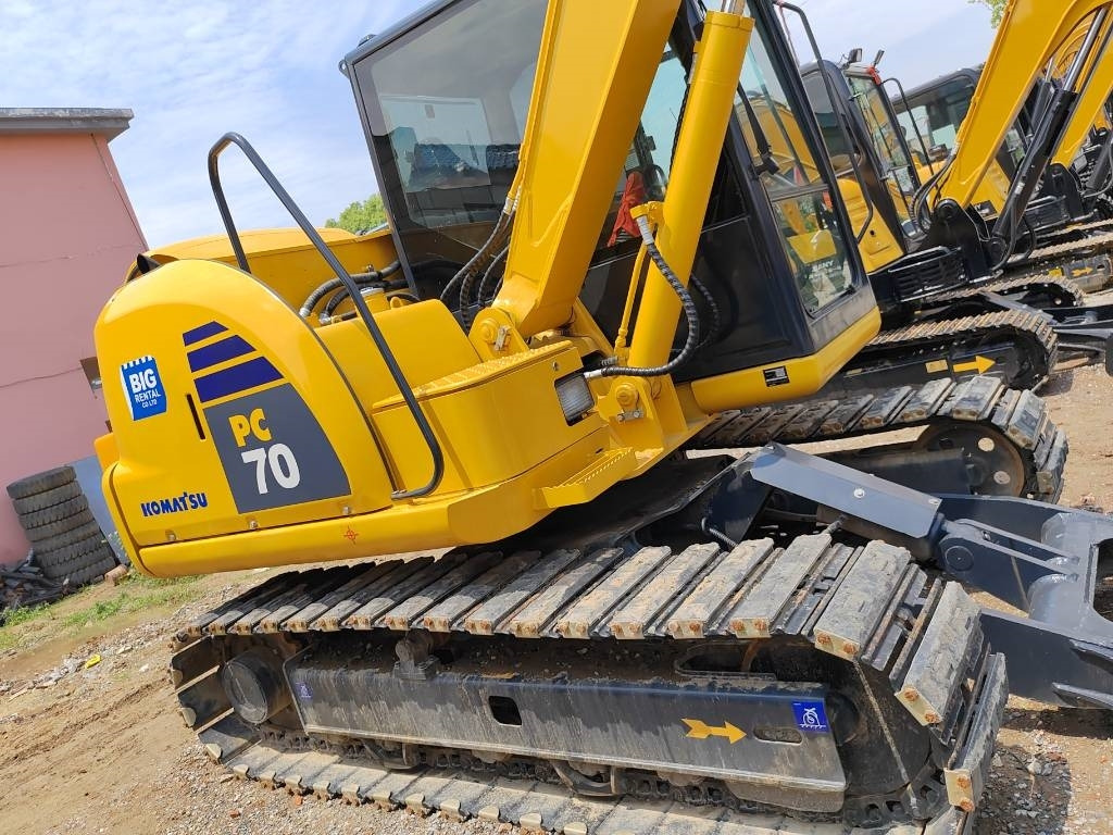 Komatsu PC 70 - Escavadora de rastos: foto 3 Komatsu PC 70 - Escavadora de rastos: foto 3
