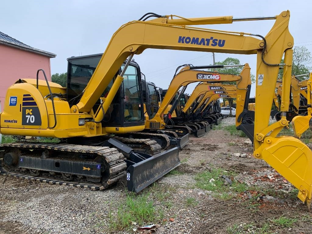 Komatsu PC 70 - Mini escavadeira: foto 5 Komatsu PC 70 - Mini escavadeira: foto 5